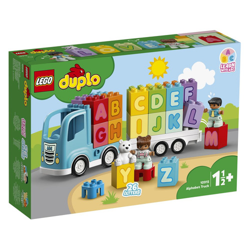 фото Конструктор lego duplo грузовик «алфавит», 10915