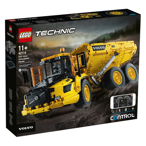 фото Конструктор lego technic самосвал volvo 6х6, 42114