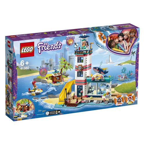 

Конструктор LEGO Friends Спасательный центр на маяке, для девочек, 41380, Спасательный центр на маяке