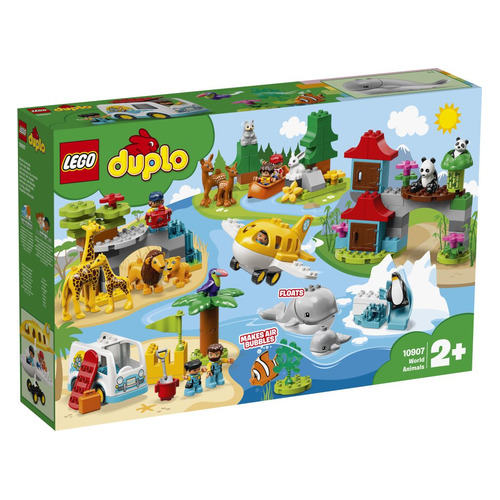 фото Конструктор lego duplo животные мира, 10907