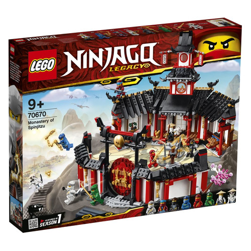 

Конструктор LEGO Ninjago Монастырь Кружитцу, для мальчиков, 70670, Монастырь Кружитцу