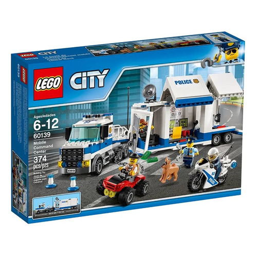 фото Конструктор lego city мобильный командный центр, 60139