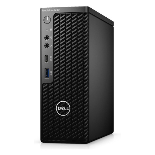 фото Рабочая станция dell precision 3240, intel core i5 10500, ddr4 8гб, 256гб(ssd), nvidia quadro p620 - 2048 мб, windows 10 professional, черный [3240-5214]