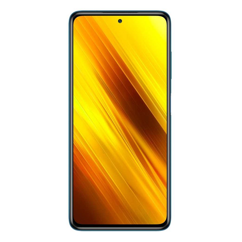 фото Смартфон xiaomi poco x3 128gb, синий