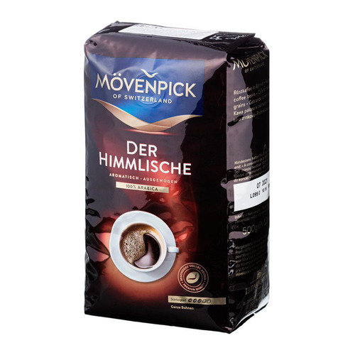 

Кофе зерновой MOVENPICK Der Himmlische, средняя обжарка, 500 гр [1753], Der Himmlische