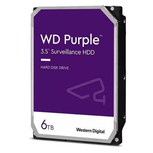 

Жесткий диск WD Purple WD60PURZ, 6ТБ, HDD, SATA III, 3.5", WD60PURZ