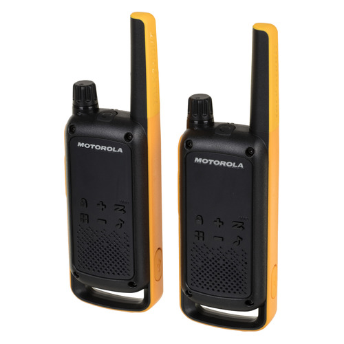 

Комплект раций Motorola Talkabout Т82ЕХТ RSM 8кан. до 10км компл.:2шт аккум. черный/оранжевый (MT193, Т82ЕХТ RSM