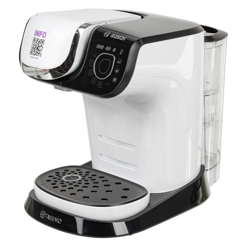 

Капсульная кофеварка Bosch Tassimo TAS6504, 1500Вт, цвет: белый, TAS6504