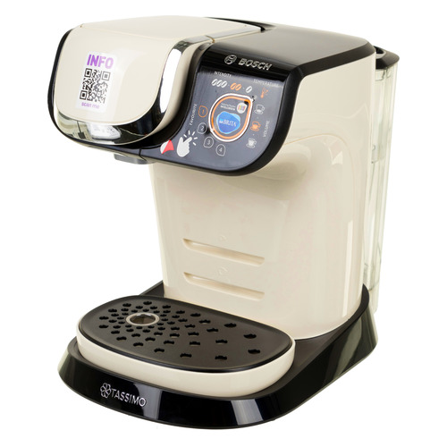 

Капсульная кофеварка Bosch Tassimo TAS6507, 1500Вт, цвет: бежевый, TAS6507
