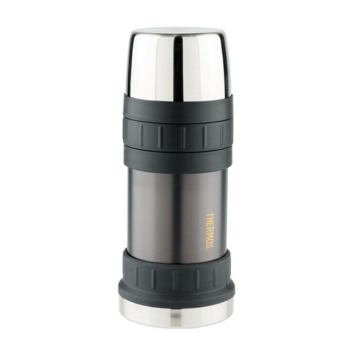 фото Термос thermos 2345gm, 0.47л, серебристый/ черный