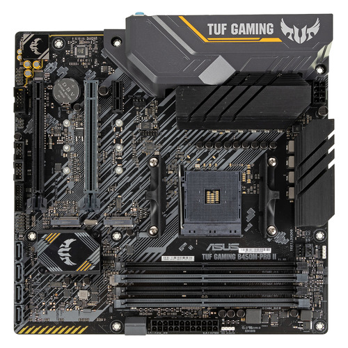 фото Материнская плата asus tuf gaming b450m-pro ii, socketam4, amd b450, matx, ret