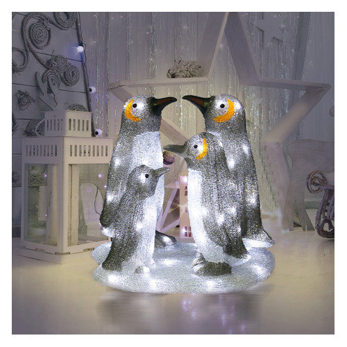 

Фигура Neon-Night Home Семья пингвинов фор.:семья пингвинов 80лам. акрил (513-202), Семья пингвинов