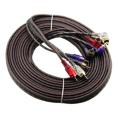 

Кабель URAL 4RCA -BV5M, Черный, 4RCA -BV5M