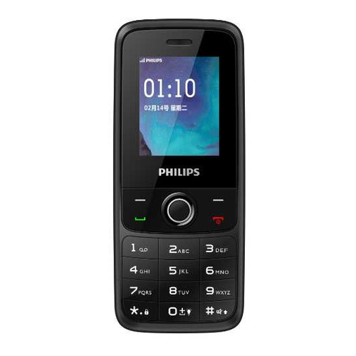 фото Мобильный телефон philips xenium e117, темно-серый