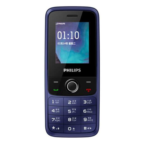 фото Мобильный телефон philips xenium e117, синий