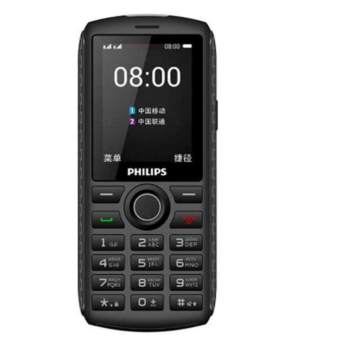 фото Мобильный телефон philips xenium e218, темно-серый