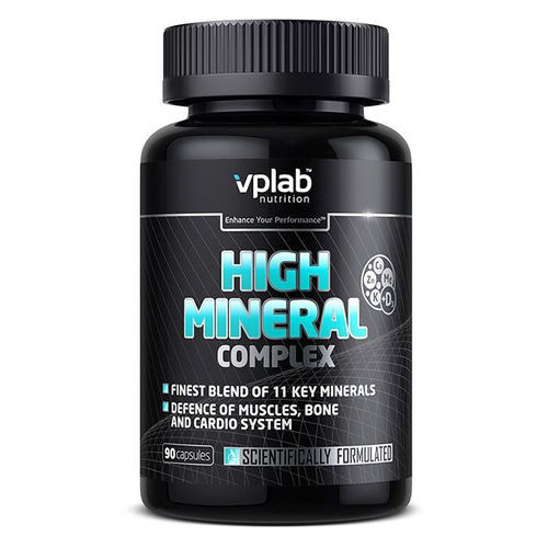 

Минеральный комплекс VPLAB High Mineral Complex, капсулы, 90шт [vp58160], High Mineral Complex