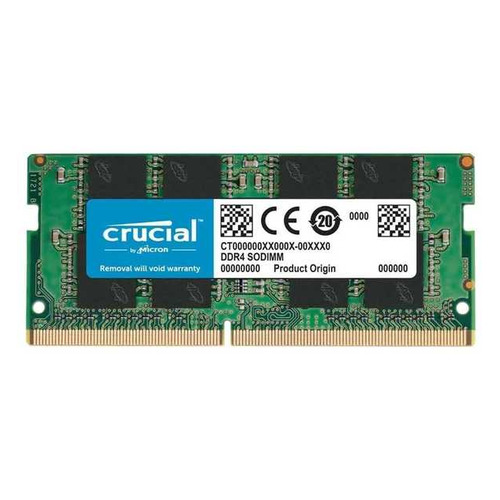 

Модуль памяти Crucial Basics CB4GS2666 DDR4 - 4ГБ 2666, SO-DIMM, Ret, CB4GS2666