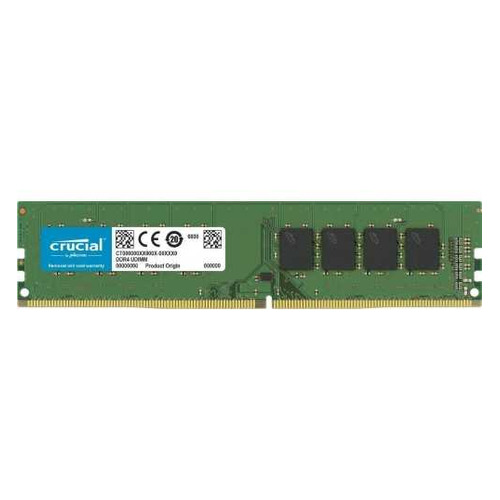 

Модуль памяти Crucial Basics CB8GU2666 DDR4 - 8ГБ 2666, DIMM, Ret, CB8GU2666