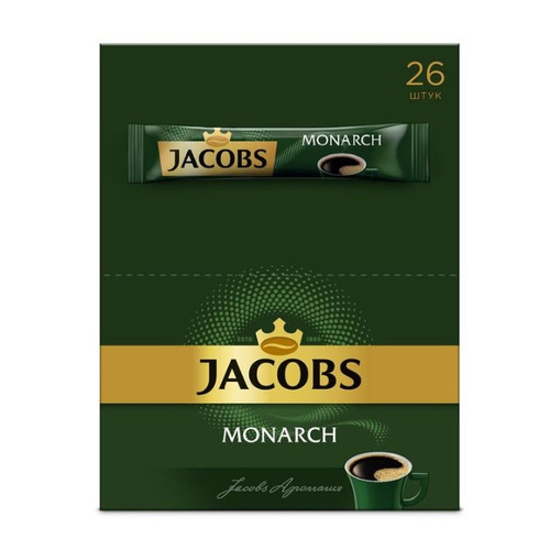 

Кофе растворимый Jacobs Monarch, 26х1.8 гр [357131], Jacobs Monarch
