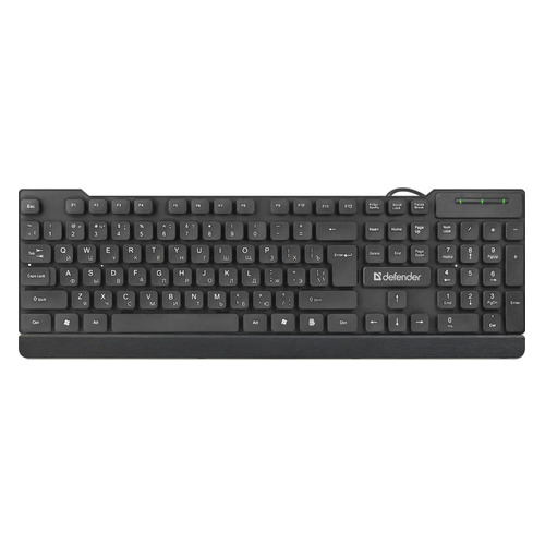 

Клавиатура Defender Element HB-190, USB, черный [45191], Element HB-190