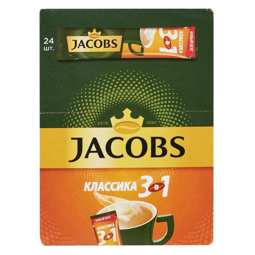 

Кофе растворимый Jacobs, 24х288 гр [708699], Jacobs