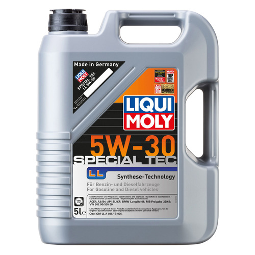 фото Моторное масло liqui moly special tec ll 5w-30 5л. синтетическое [8055]