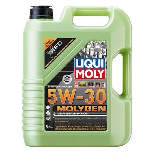 фото Моторное масло liqui moly molygen new generation 5w-30 5л. синтетическое [9043]