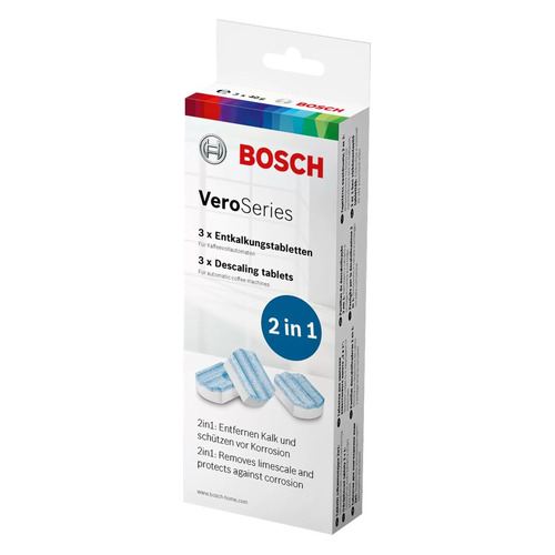Аксессуары для кофе Очищающие таблетки BOSCH 00576694, для кофемашин, 3 шт
