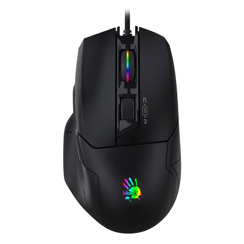 

Мышь A4TECH Bloody W70 Max, игровая, оптическая, проводная, USB, черный [w70 max ( stone black)], W70 Max