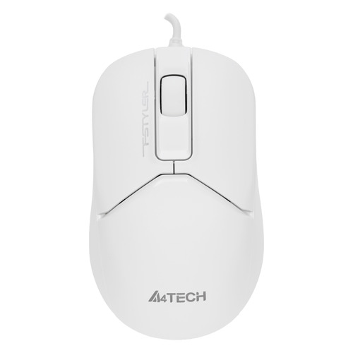 фото Мышь a4tech fstyler fm12s, оптическая, проводная, usb, белый [fm12s white]