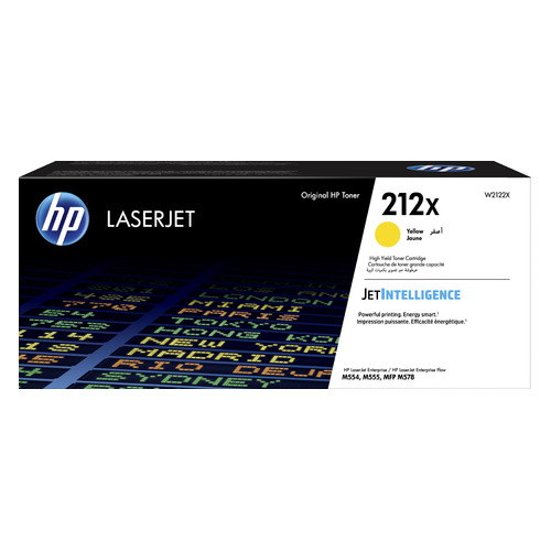 

Картридж HP 212X, желтый / W2122X, 212X