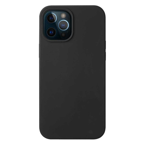 Чехол (клип-кейс) DEPPA Liquid Silicone, для Apple iPhone 12 Pro Max, черный [87709]