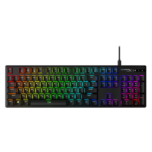 

Клавиатура HYPERX Alloy Origins, USB, черный [hx-kb6blx-ru], Alloy Origins