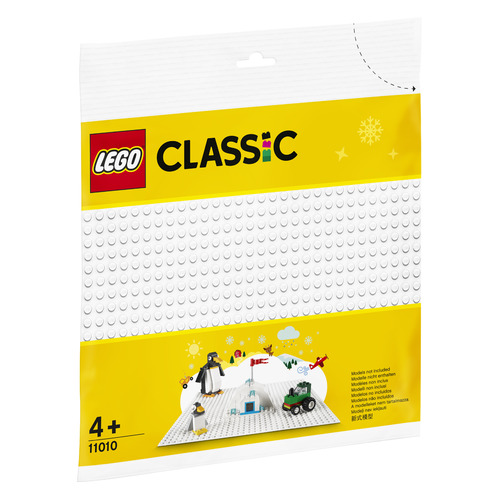 фото Конструктор lego classic белая базовая пластина, 11010