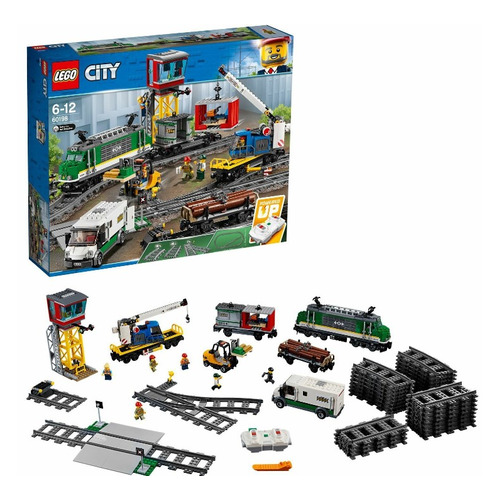 фото Конструктор lego city товарный поезд, 60198