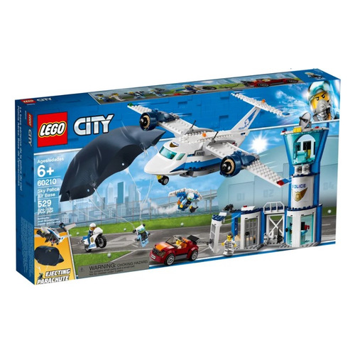 

Конструктор LEGO City Воздушная полиция: авиабаза, 60210, Воздушная полиция: авиабаза