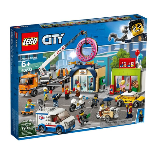 фото Конструктор lego city открытие магазина по продаже пончиков, 60233