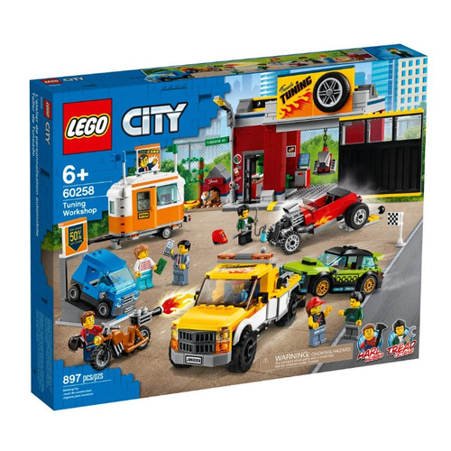 фото Конструктор lego city тюнинг-мастерская, 60258