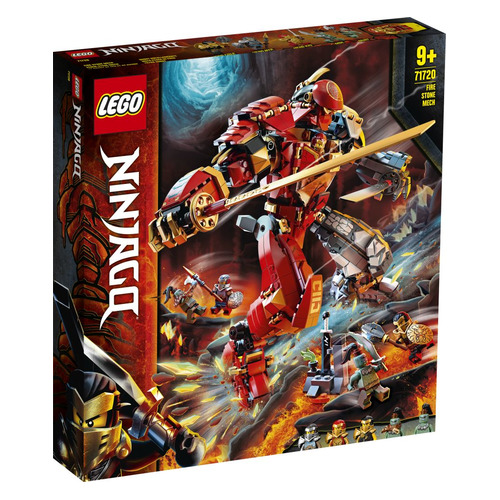 фото Конструктор lego ninjago каменный робот огня, 71720