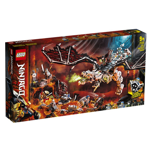 фото Конструктор lego ninjago дракон чародея-скелета, 71721