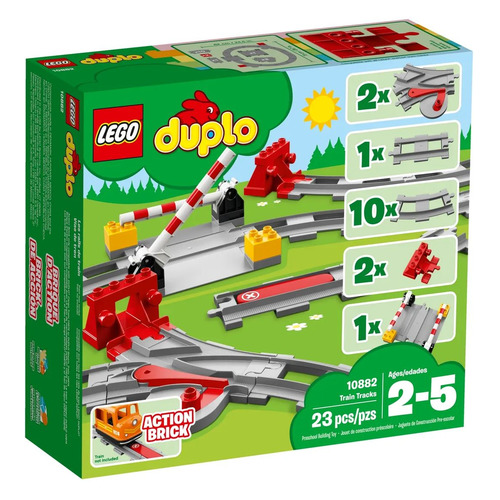 фото Конструктор lego duplo рельсы, 10882