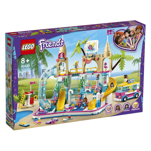 

Конструктор Lego Friends Летний аквапарк, 41430, Летний аквапарк