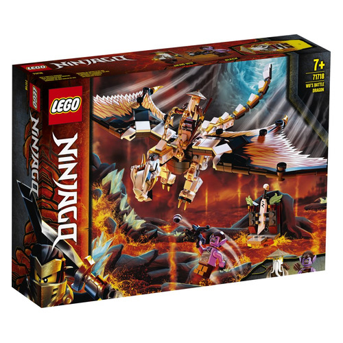 

Конструктор LEGO Ninjago Боевой дракон Мастера Ву, 71718, Боевой дракон Мастера Ву