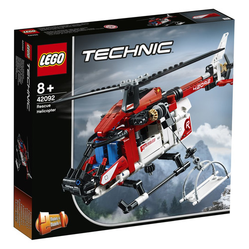 фото Конструктор lego technic спасательный вертолёт, 42092