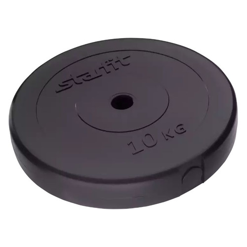 

Диск Starfit BB-203 для штанги пласт. 10кг черный (УТ-00007182), BB-203