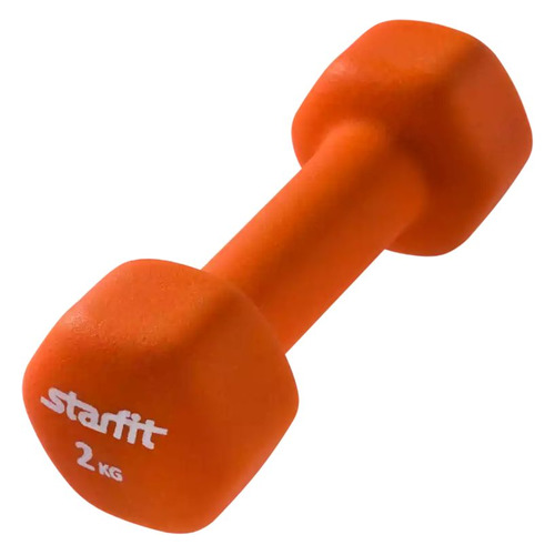 

Гантель Starfit DB-201 1гант. 2кг неопр. оранжевый (УТ-00009070), DB-201