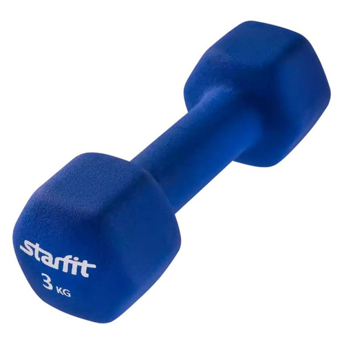 

Гантель Starfit DB-201 1гант. 3кг неопр. синий (УТ-00009072), DB-201