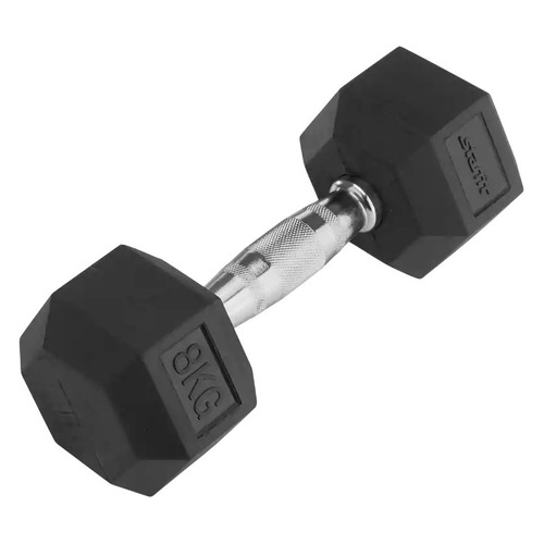 

Гантель Starfit DB-301 1гант. 8кг обрезин. черный (УТ-00007101), DB-301