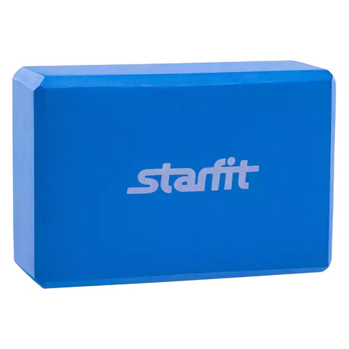 

Блок для йоги Starfit FA-101 ш.:150мм в.:78мм т.:22.5мм синий (УТ-00007216), FA-101